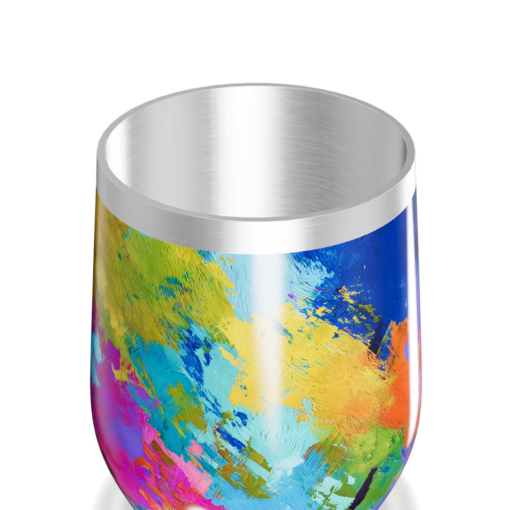 Copo Térmico Slim - Colorido Aço Inox