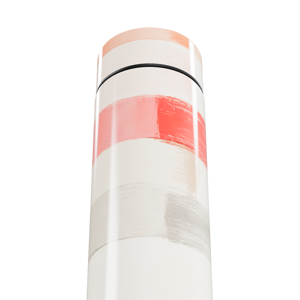 Garrafa Térmica Touch - Listras Coloridas Digital