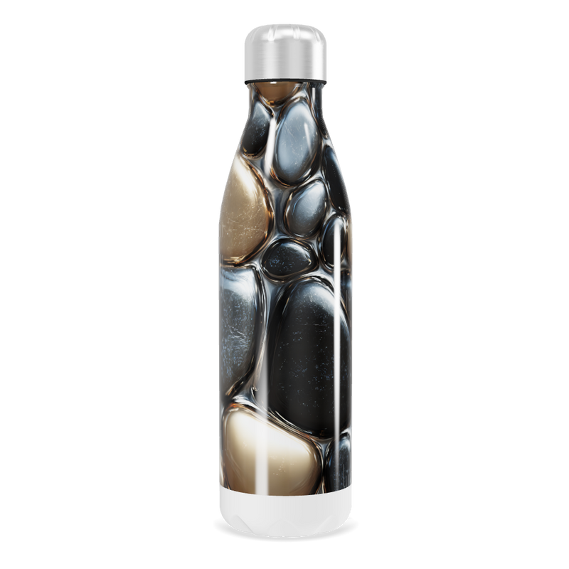Garrafa Inox - Estampa Pedras 750ml