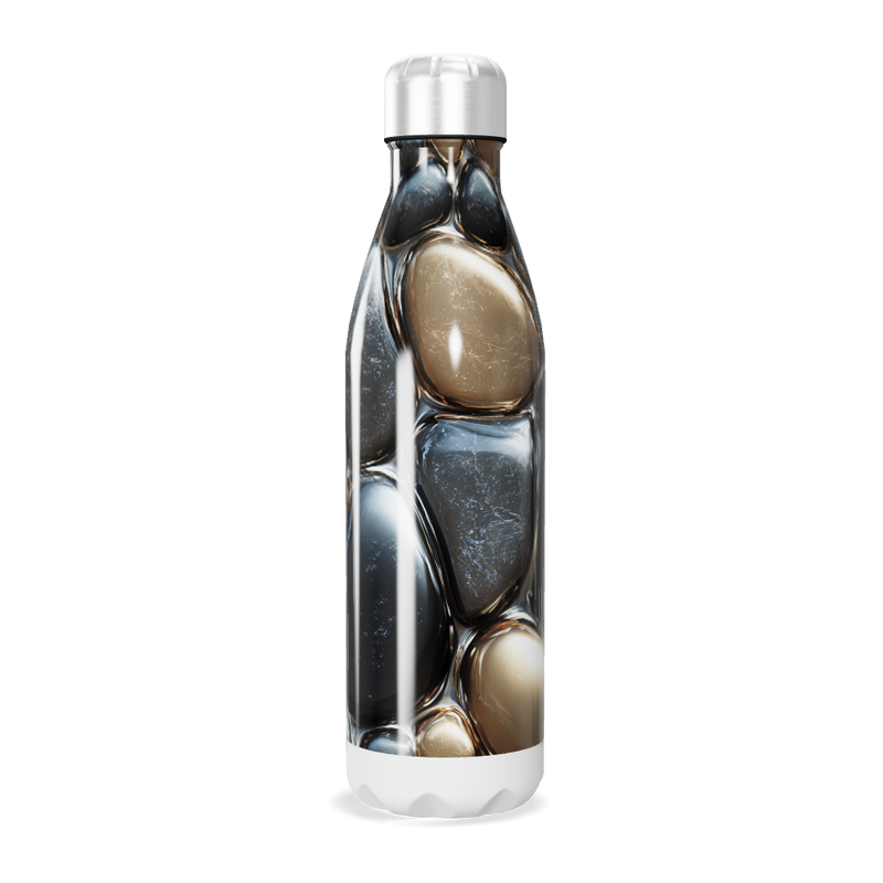 Garrafa Inox - Estampa Pedras 750ml