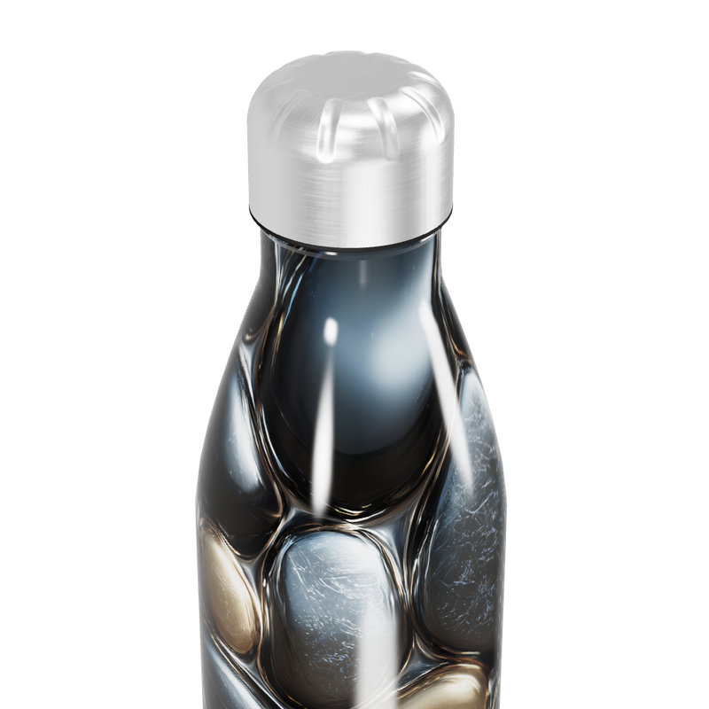 Garrafa Inox - Estampa Pedras 750ml