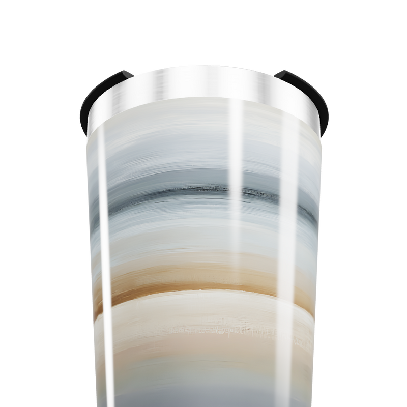 Copo Térmico - Listras Coloridas Aço Inox