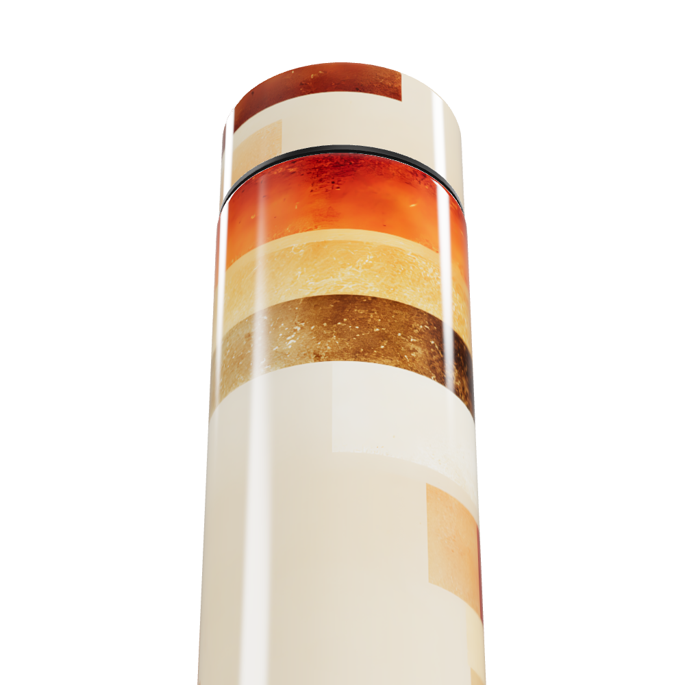 Garrafa Térmica Touch Listras Coloridas