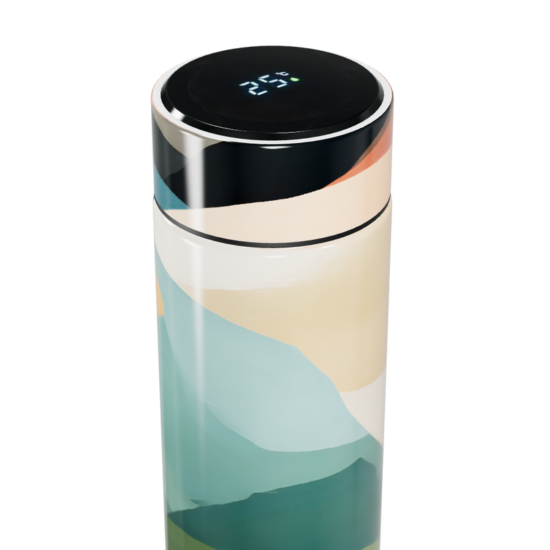 Garrafa Térmica Touch - Estampa Colorida