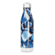 Garrafa Inox - Azul com Estampa Abstrata