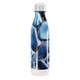 Garrafa Inox - Azul com Estampa Abstrata