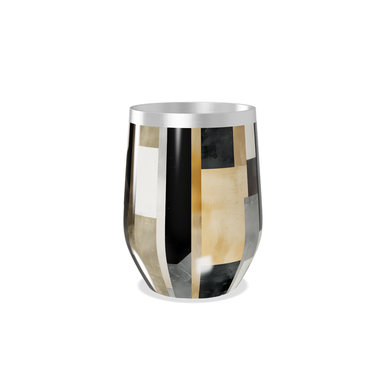 Copo Térmico Slim - Geométrico Multicolorido