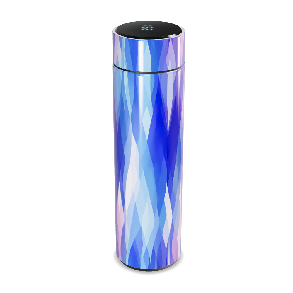 Garrafa Térmica Touch - Estampa Geométrica Colorida