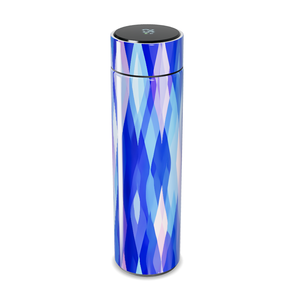 Garrafa Térmica Touch - Estampa Geométrica Colorida