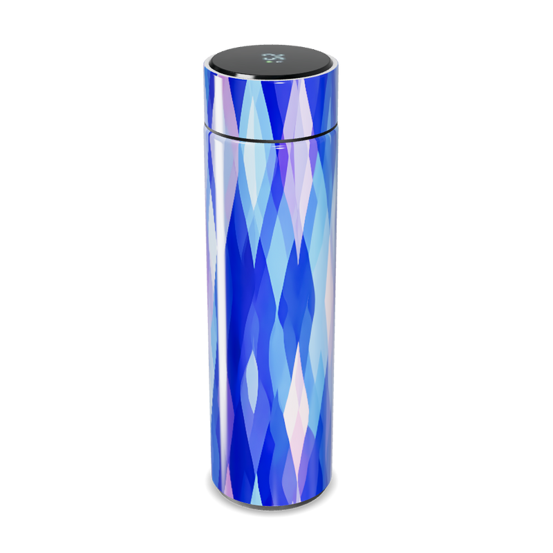 Garrafa Térmica Touch - Estampa Geométrica Colorida