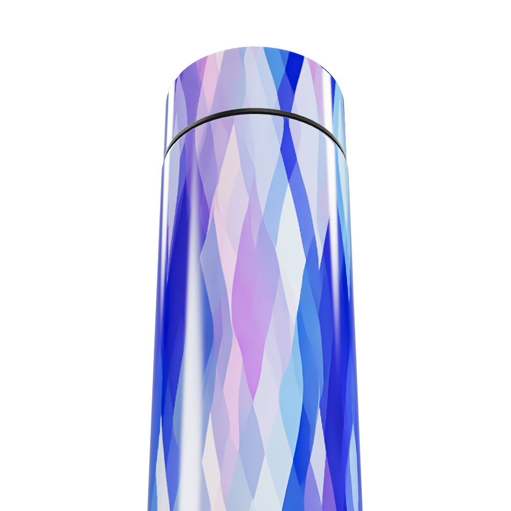 Garrafa Térmica Touch - Estampa Geométrica Colorida