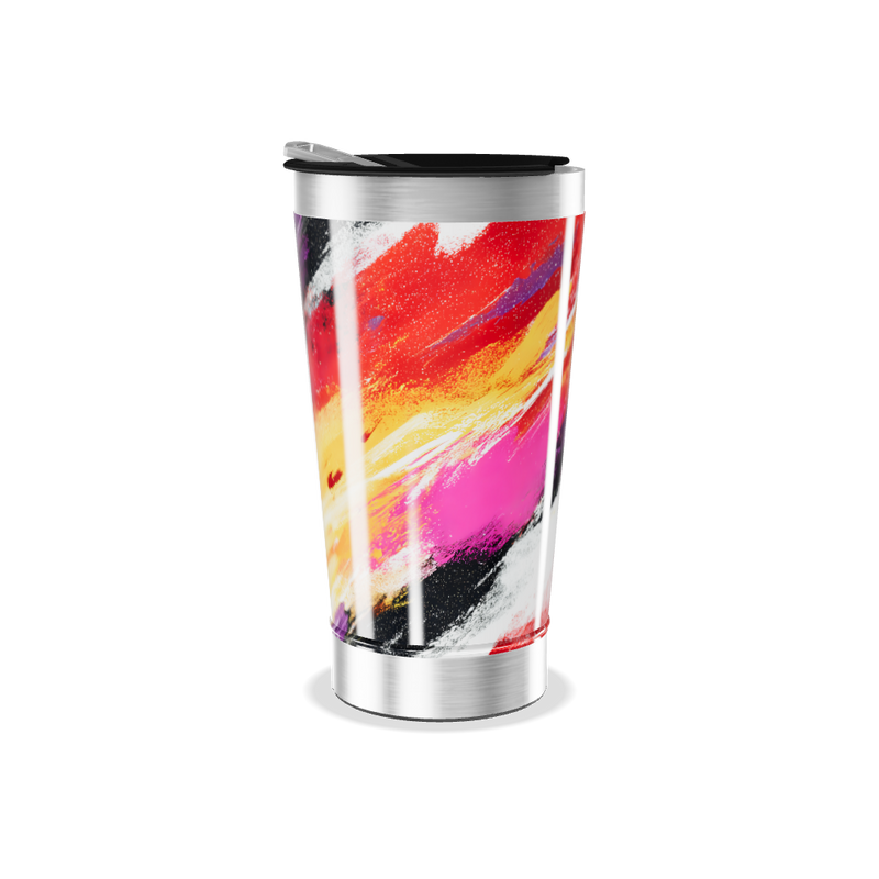 Copo Térmico - Estampa Colorida Aço Inox