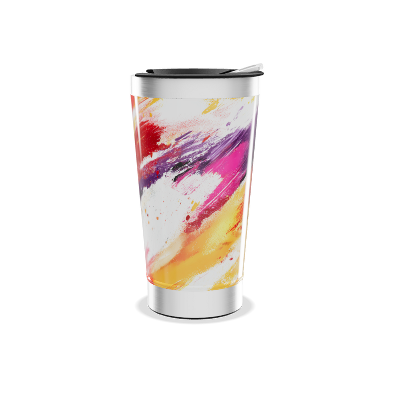 Copo Térmico - Estampa Colorida Aço Inox
