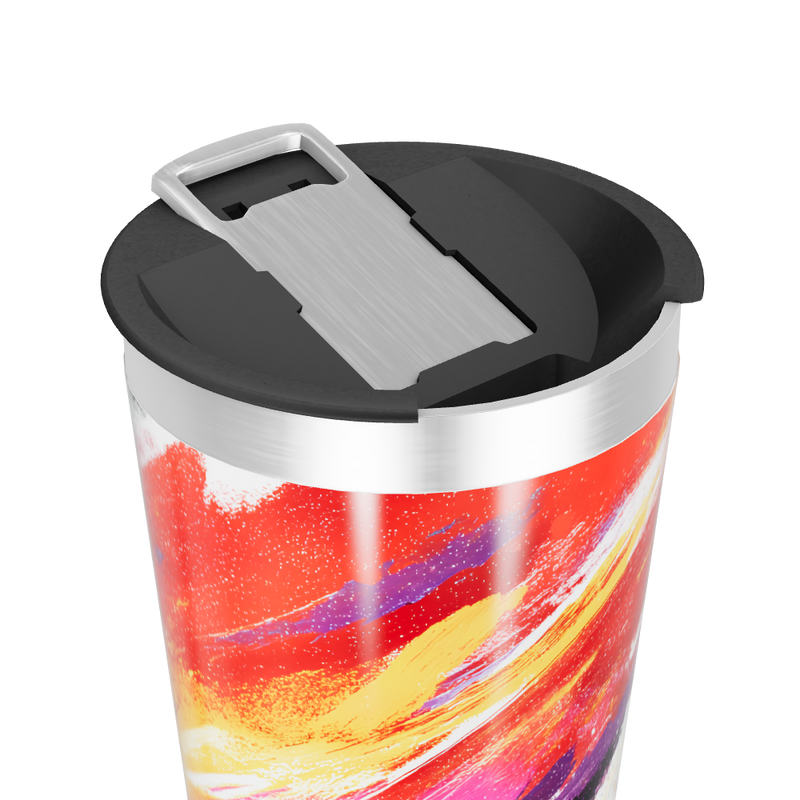Copo Térmico - Estampa Colorida Aço Inox