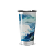 Copo Térmico - Estampa Artística Azul