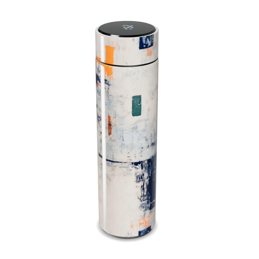 Garrafa Térmica Touch - Abstrata Multicolorida