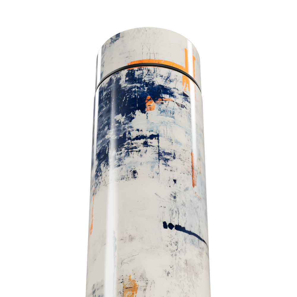 Garrafa Térmica Touch - Abstrata Multicolorida