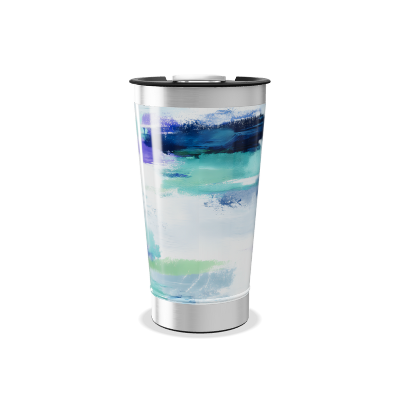 Copo Térmico - Estampa Aquarela Colorida