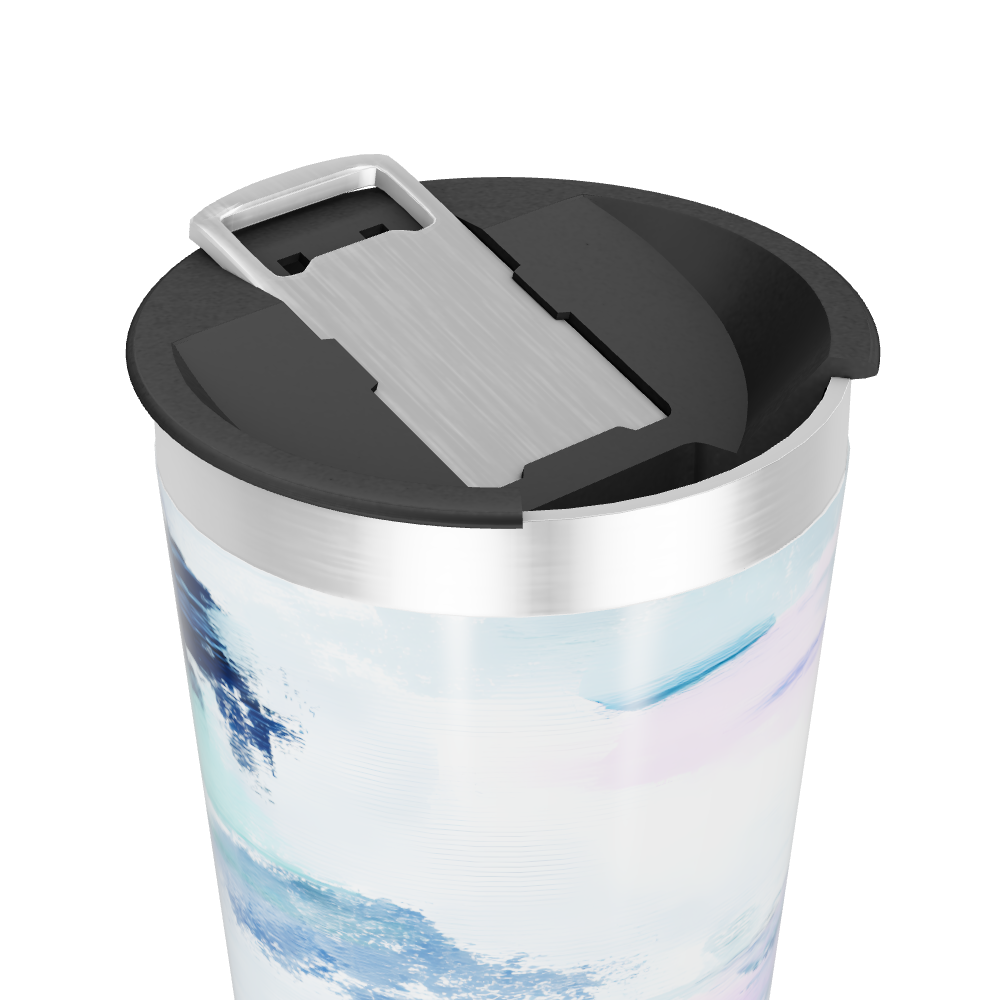 Copo Térmico - Estampa Aquarela Colorida