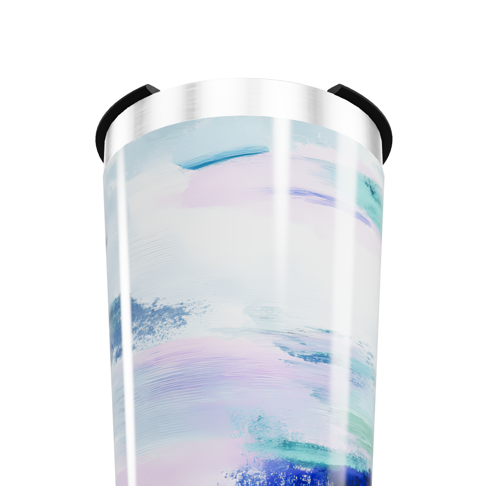 Copo Térmico - Estampa Aquarela Colorida