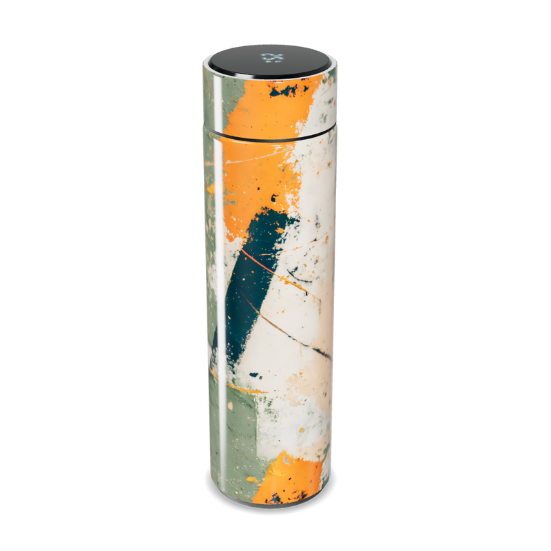 Garrafa Térmica Touch Pintura Abstrata