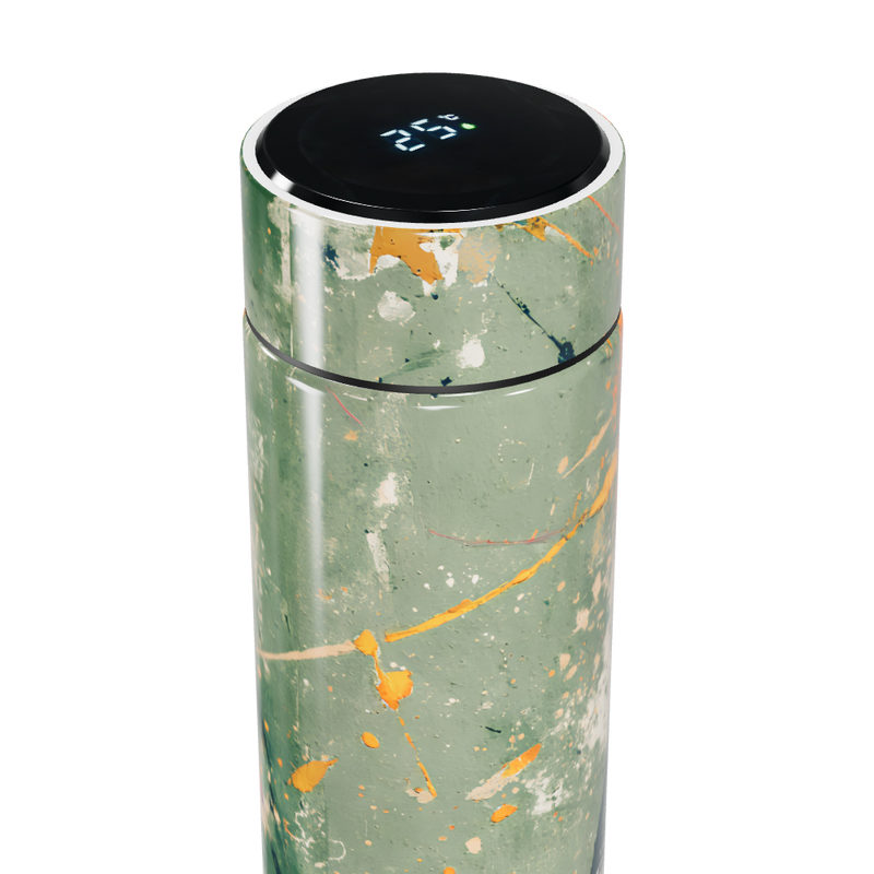 Garrafa Térmica Touch Pintura Abstrata