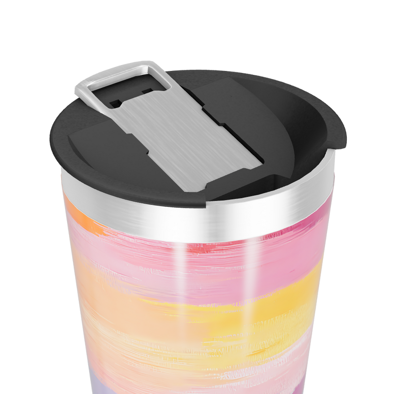 Copo Térmico - Estampa Colorida Aço Inox