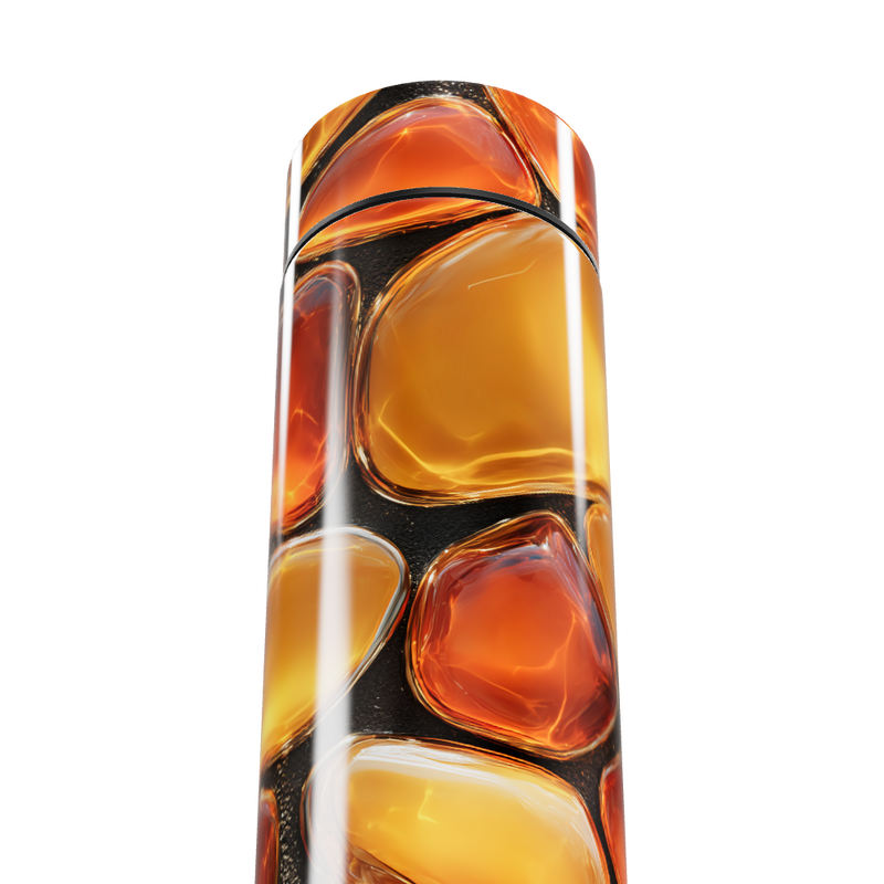 Garrafa Térmica Touch - Pedras Âmbar Digital