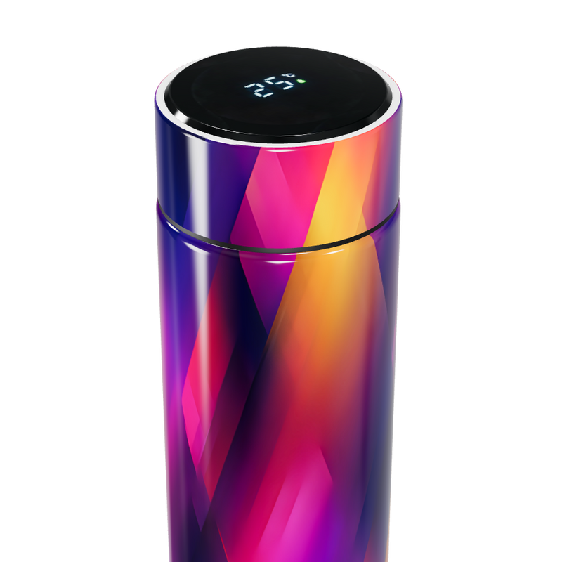 Garrafa Térmica Touch - Multicolorida Digital