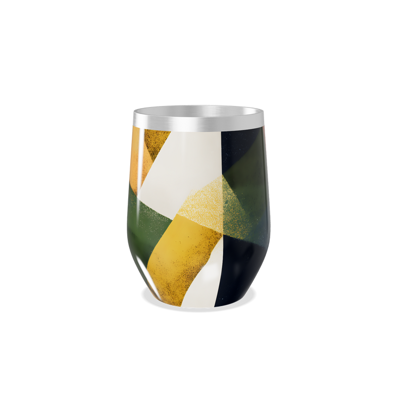 Copo Térmico Slim - Geométrico Colorido Inox