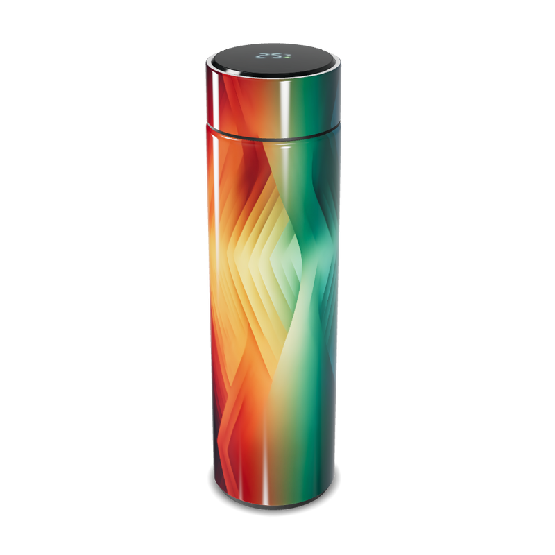 Garrafa Térmica Touch - Colorida com Display Digital