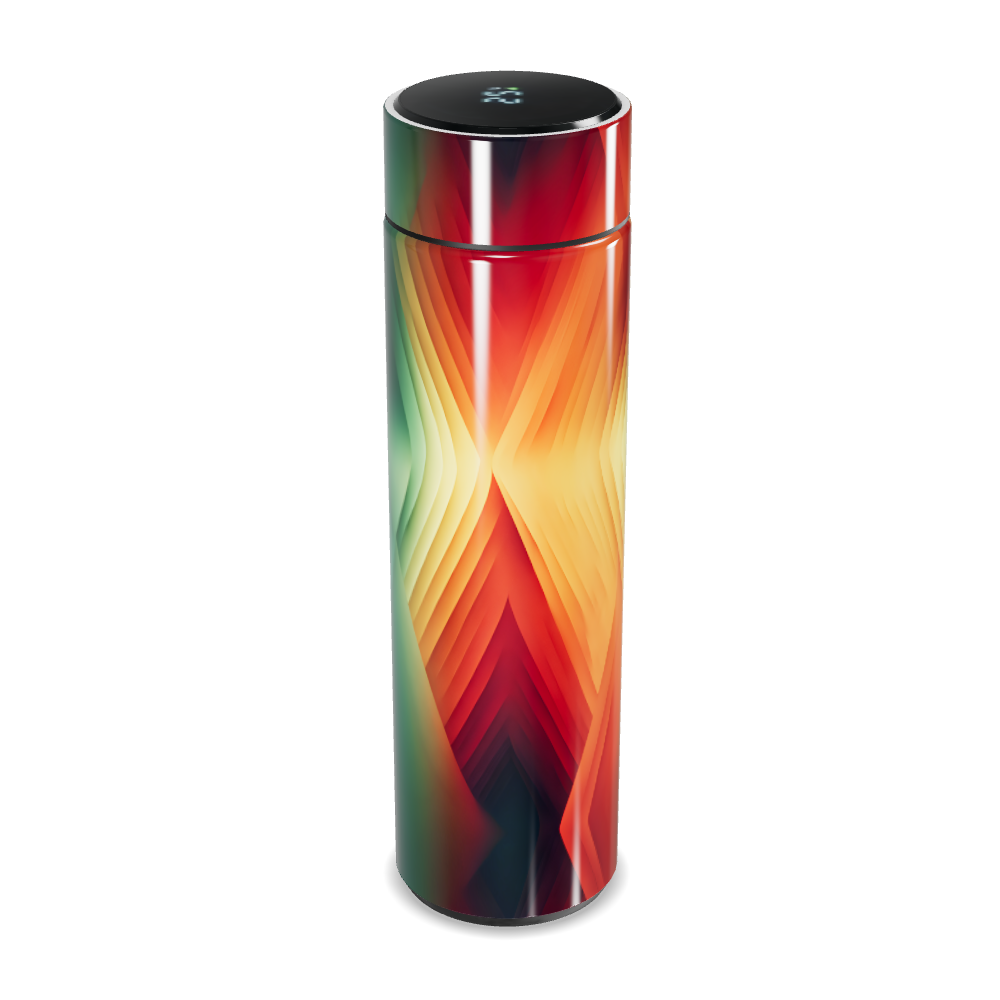 Garrafa Térmica Touch - Colorida com Display Digital