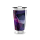 Copo Térmico - Geométrico Roxo Inox