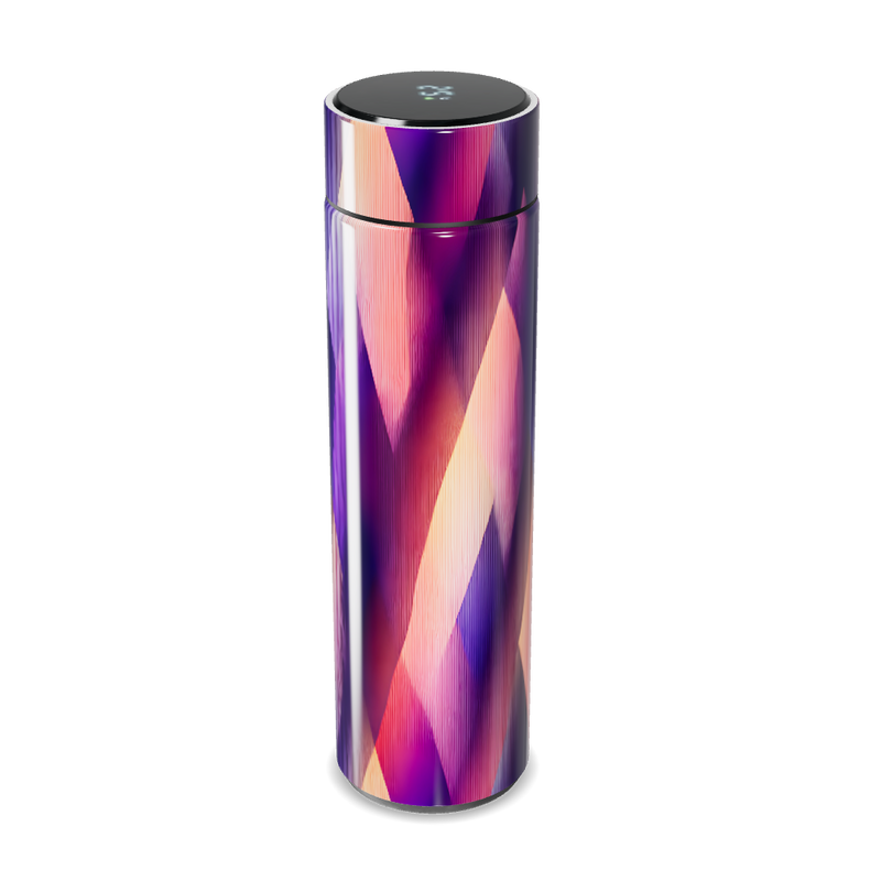 Garrafa Térmica Touch - Estampa Geométrica Colorida