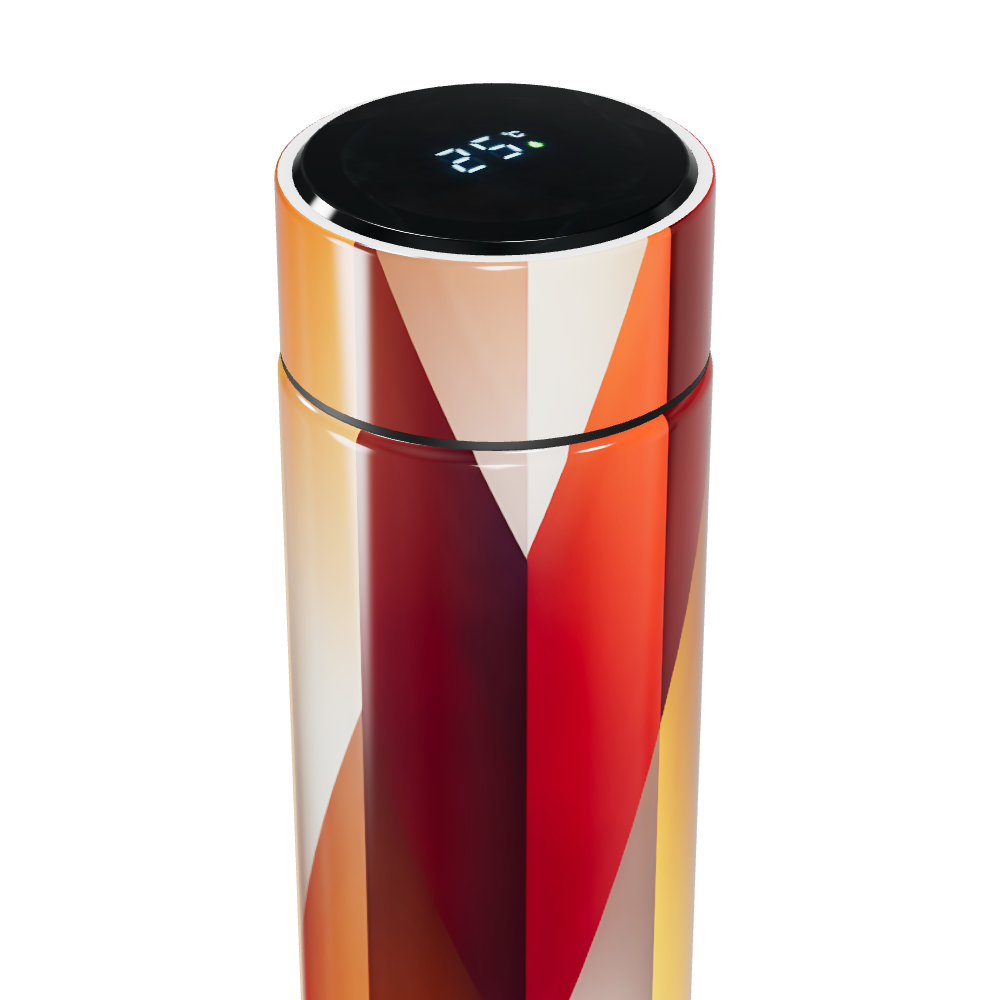 Garrafa Térmica Touch - Estampa Colorida