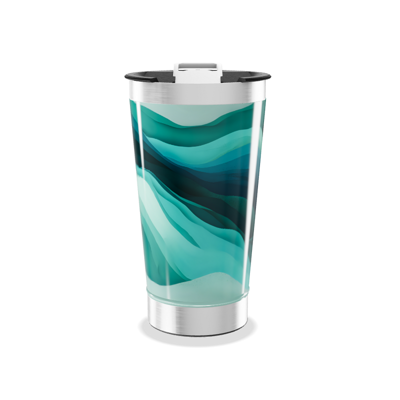 Copo Térmico - Verde e Aço Inox