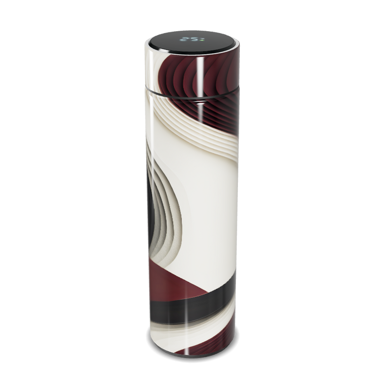 Garrafa Térmica Touch - Estampa Geométrica Colorida