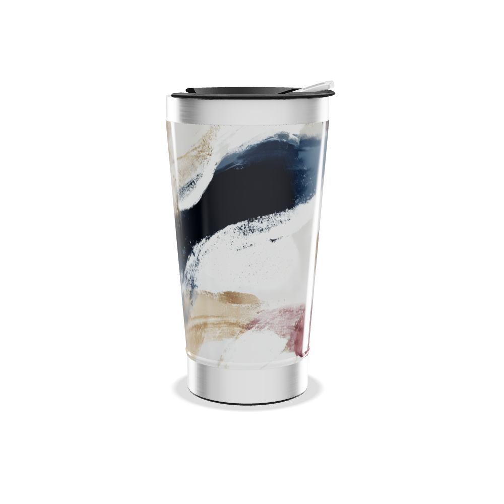 Copo Térmico - Abstrato Multicolorido