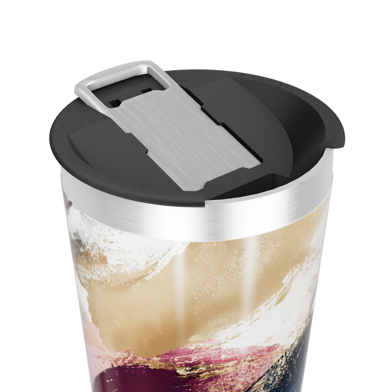 Copo Térmico - Abstrato Multicolorido