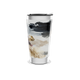 Copo Térmico - Aço Inox Abstrato