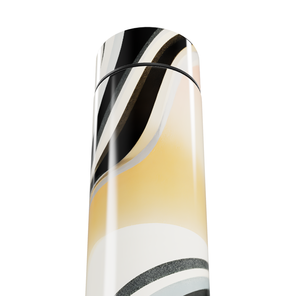 Garrafa Térmica Touch - Estampa Abstrata Colorida