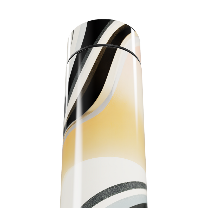 Garrafa Térmica Touch - Estampa Abstrata Colorida