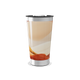 Copo Térmico - Estampado Laranja e Marrom