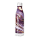 Garrafa Inox - Roxa com Estampa Abstrata
