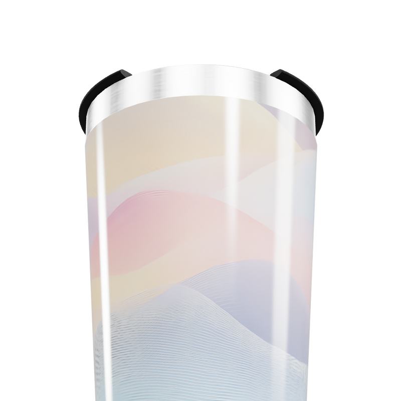 Copo Térmico - Estampa Ondulada Colorida