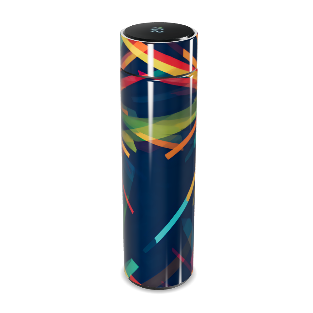 Garrafa Térmica Touch - Estampa Colorida Digital