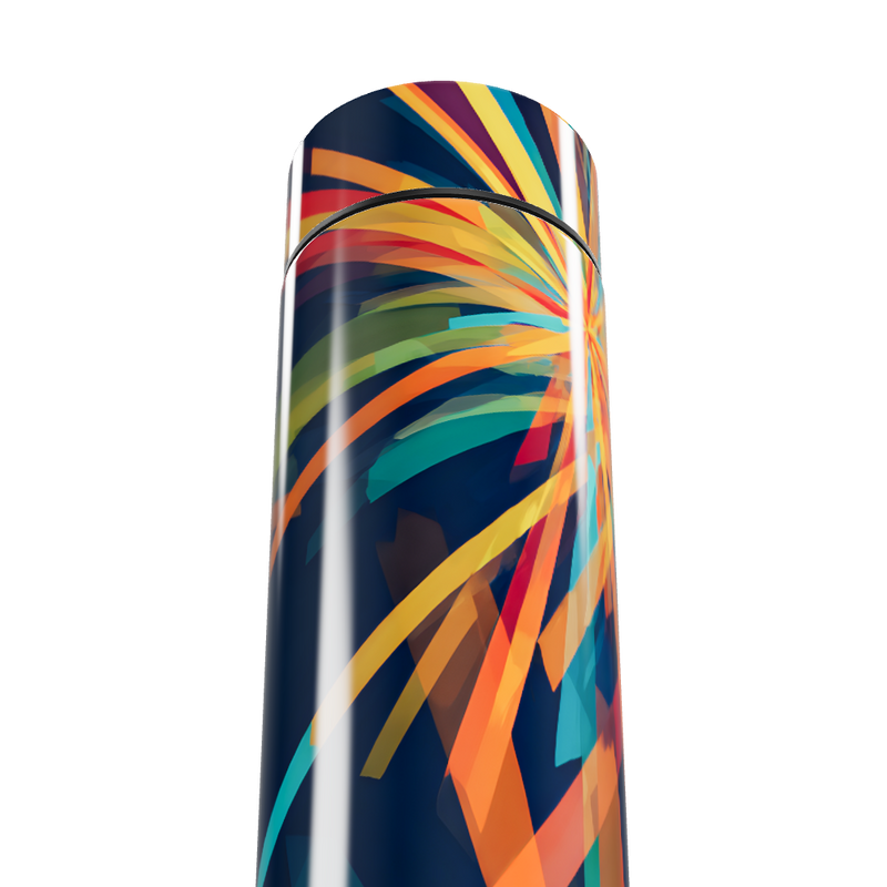 Garrafa Térmica Touch - Estampa Colorida Digital