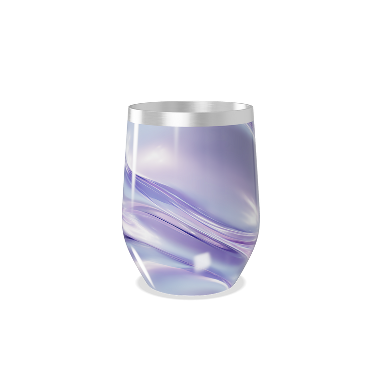 Copo Térmico Slim - Roxo Marmorizado Aço inox