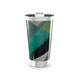 Copo Térmico - Verde com Estampa Geométrica