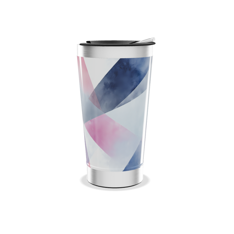 Copo Térmico - Estampa Geométrica Colorida